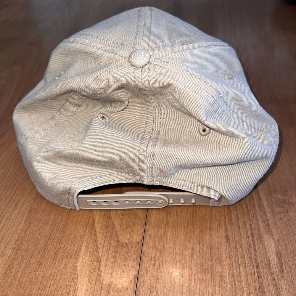 Coors Beer Hat American Needle Khaki Red‎ Script Logo Snapback Tan Golf Cap NWOT - Picture 8 of 10